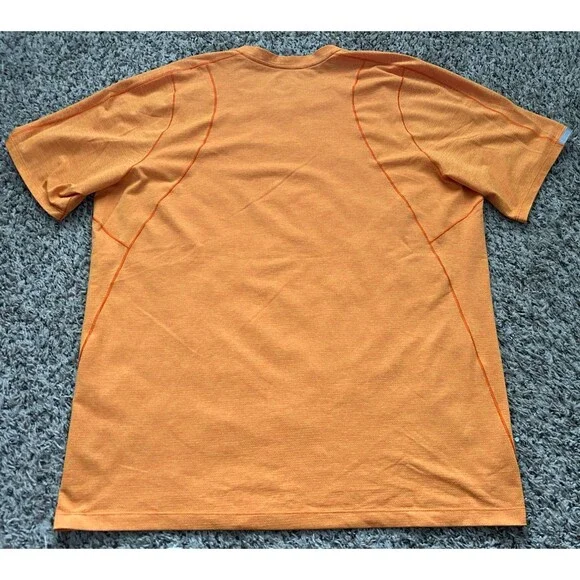 Arc'teryx Cormac Crew Short Sleeve Shirt Mens Medium Orange 15518 - Picture 6 of 8